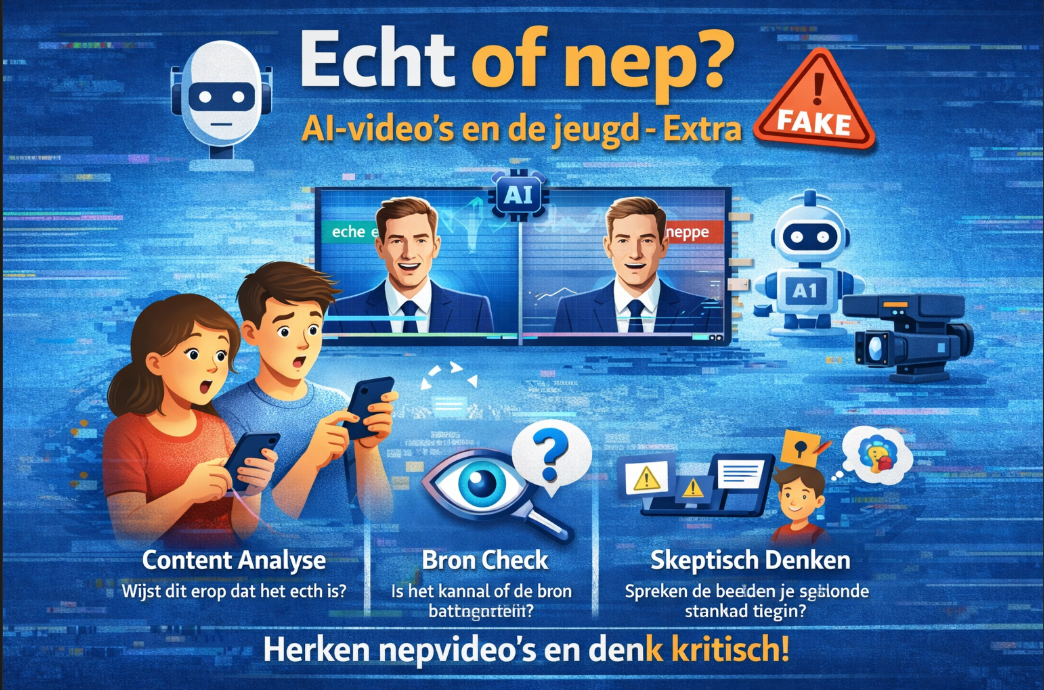 Echt of nep? AI-video's en de jeugd - Extra