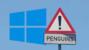 Windows 10 laptop of pc voorzien van Winux